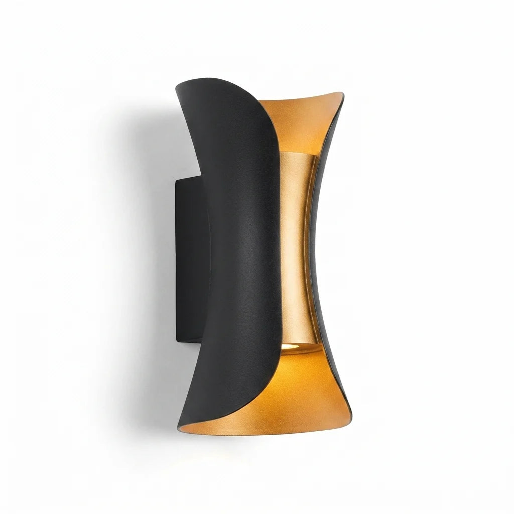 The Original Up-Down Lighting Wall Light | Modern Curved LED Waterproof Light