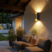 The Original Up-Down Lighting Wall Light | Modern Curved LED Waterproof Light
